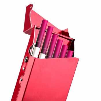 Kotak Rokok Fashion Aluminium Cigarette Case Isi Kurang Lebih 10 PCS / Case Tempat Penyimpanan Rokok Kretek Mild Esse Surya Elegan Aesthetic Praktis Keren Premium Mewah / Bungkus Rokok Kosong Anti Patah Awet / Kotak Wadah Tempat Anti Lembap Berkualitas