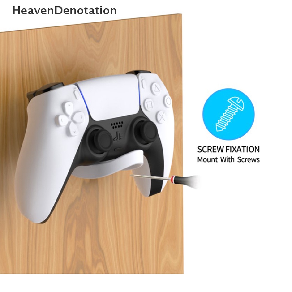PLAYSTATION [HeavenDenotation] Untuk PS5 Earphone Hook Holder Untuk Playstation5Permainan Konsol Gantung Headset Rak Penyimpanan Earphone Aksesoris HDV
