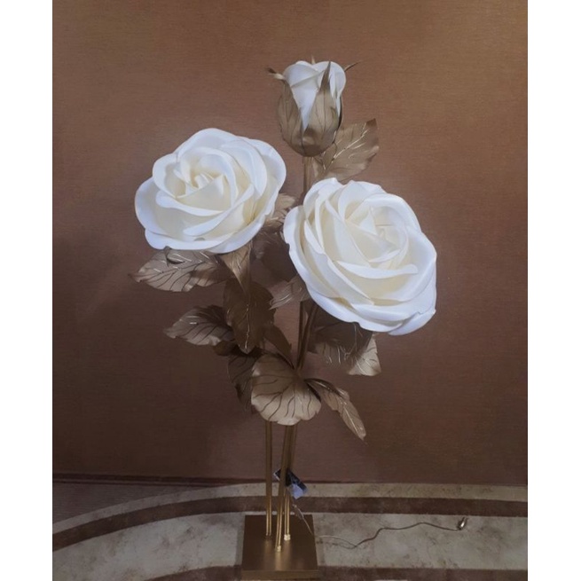 STANDING BUNGA LAMPU DEKORASI