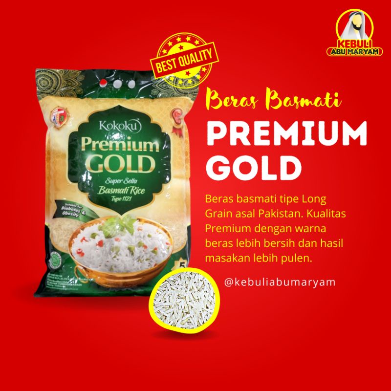 

BERAS BASMATI PREMIUM GOLD