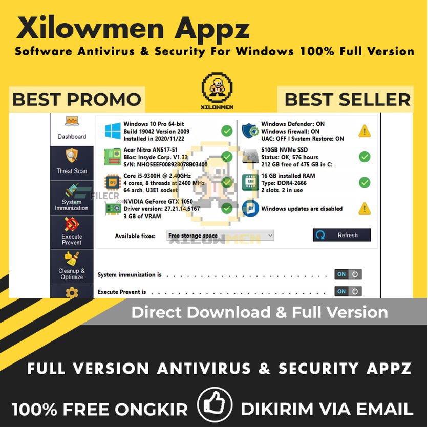 [Full Version] S.O.S Security Suite 2.7.2.0 Pro Security Lifetime Win OS