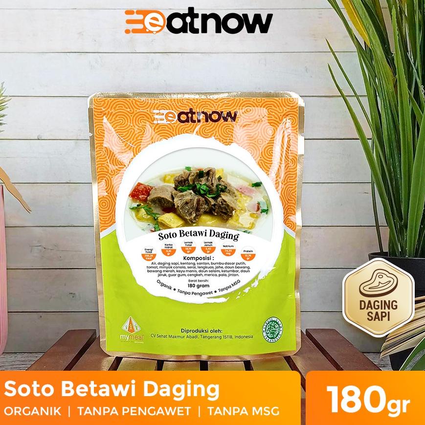 

Ready Stok EatNow Soto - Betawi - Lamongan - Madura - Makanan Siap Saji - Makanan Instan