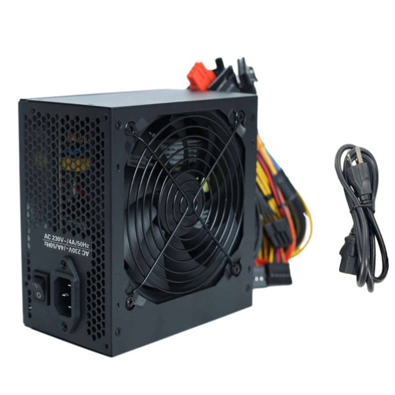 Zzz Rated-600W PSU 24Pin ATX 12V Full Modular Miner Sumber Listrik Komputer Desktop