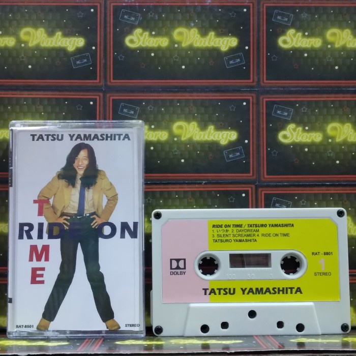 Laris Kaset Pita Tatsuro Yamashita - Ride On Time