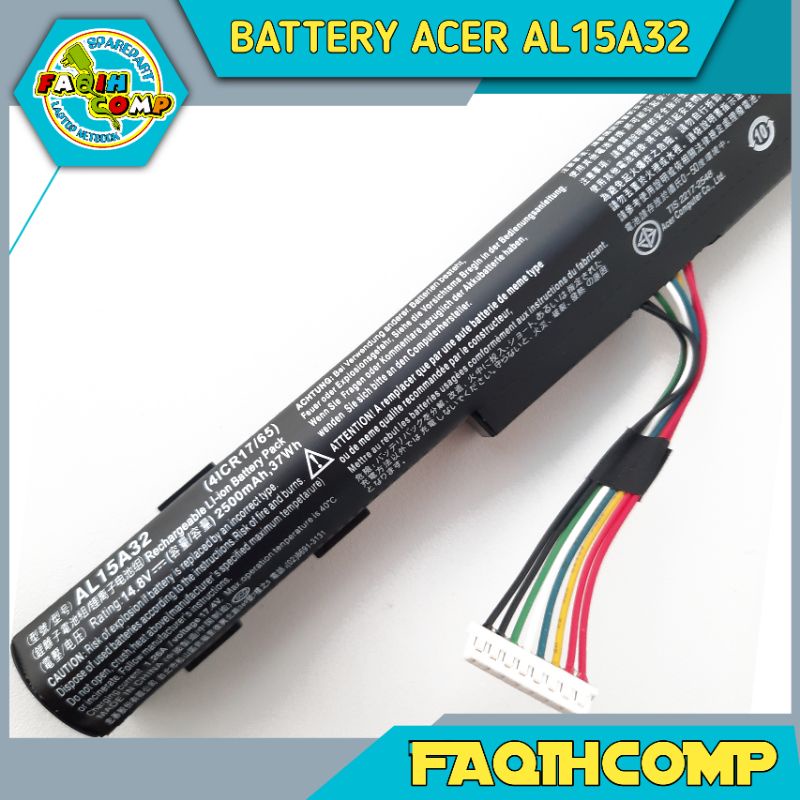 Baterai Acer Aspire E5-422 E5-422G E5-472 E5-472G E5-473 E5-473G E5-552 E5-552G E5-532 E5-532G E5-573 E5-473G ES1-420 ES1-421 V3-574 V3-574G AL15A32 Original