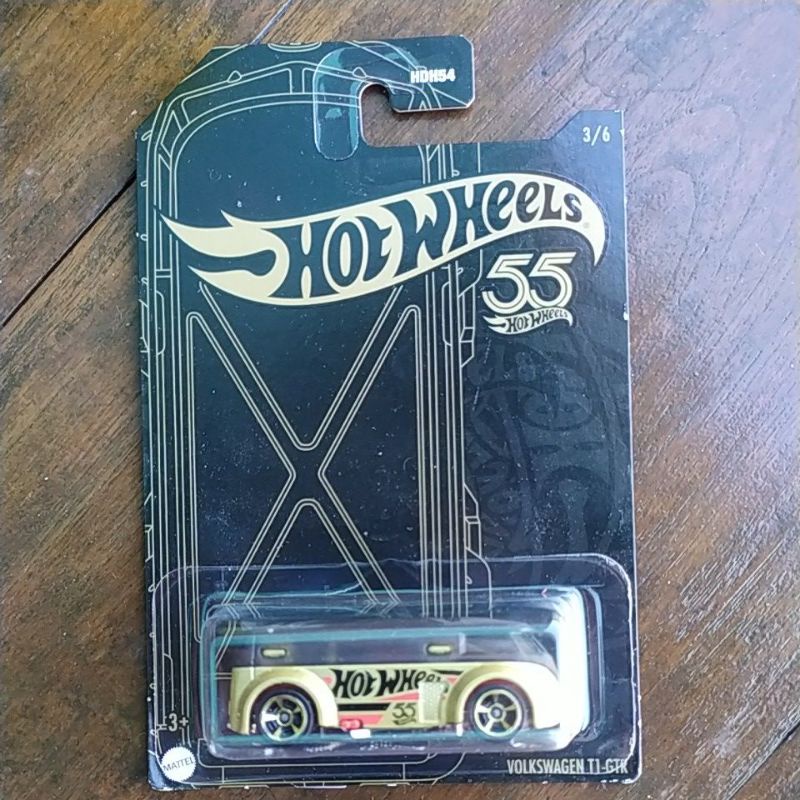 hotwheels Volkswagen T1 GTR edisi 55