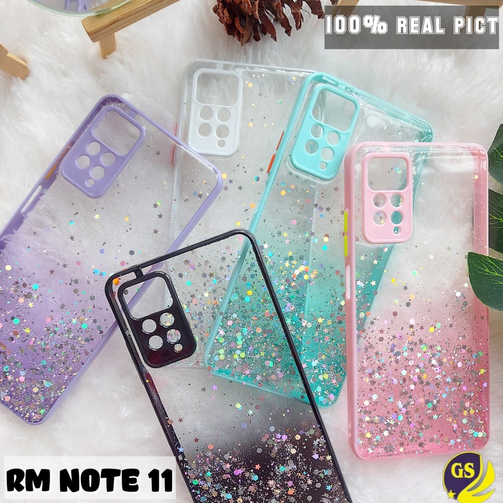 Xiaomi Redmi note 12 Pro 4G 5G Redmi 12 4G Redmi 10 2022 Redmi Note 10 5G / REDMI NOTE 11 4G / Note 11 Pro 4G 5G 2022 / Poco M4 Pro Poco M3 Pro 5G 2021 Case Dove Glitter Bling Star Light Candy  Camera Macaron Gliter Pelindung Kamera