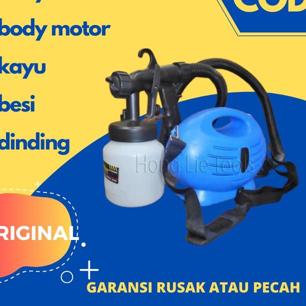 ♖ KOMPRESOR MINI LISTRIK UNTUK CAT MOTOR MOBIL KAYU BESI DINDING DAN TINER PORTABLE ➲