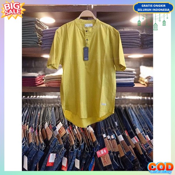 Kemwja Lenganpendek Kemeja Pria Dewasa Keneja Cowok Keren Baj Kmja Branded Kekinian Bju Pria Lngn Pn