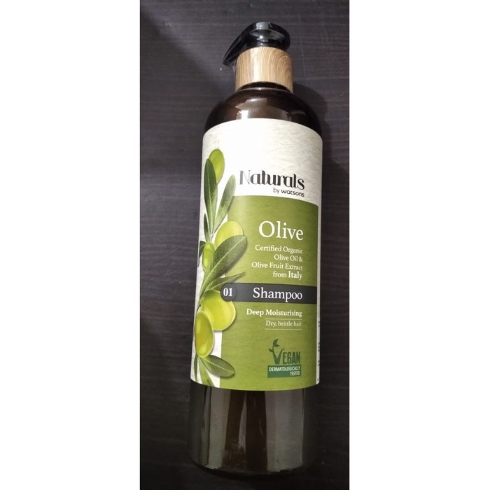 ✿ BISA COD✿ NATURALS SHAMPOO BY WATSONS/SHAMPOO WATSONS NATURALS 490ml - OLIVE