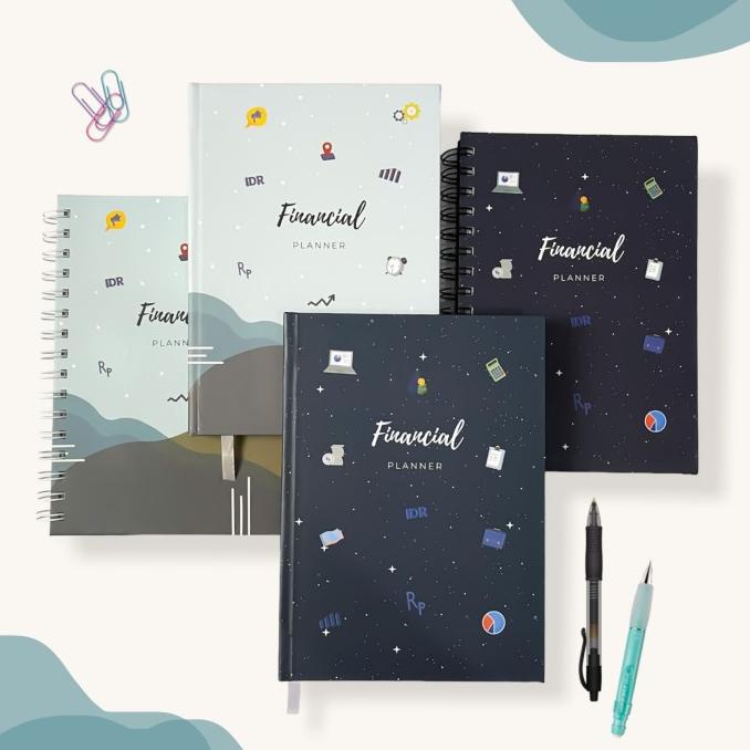 

Financial Planner / Financial Journal / Notebook Budget Planner DISKON