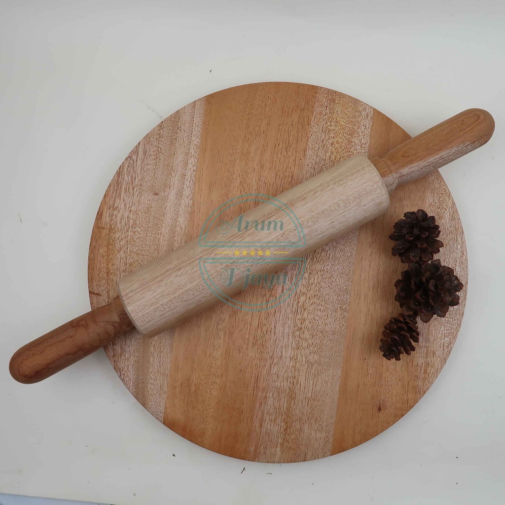 Rolling Pin Putar Penggilis Adonan Bisa Muter Penggilas Adonan Kayu Gilingan Adonan Kayu