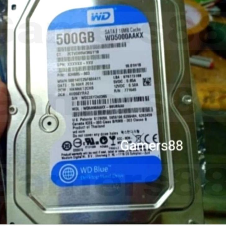 ♀ Hardisk WD WDC 500GB Blue HDD CCTV Harddisk PC Hard disk Komputer ❅