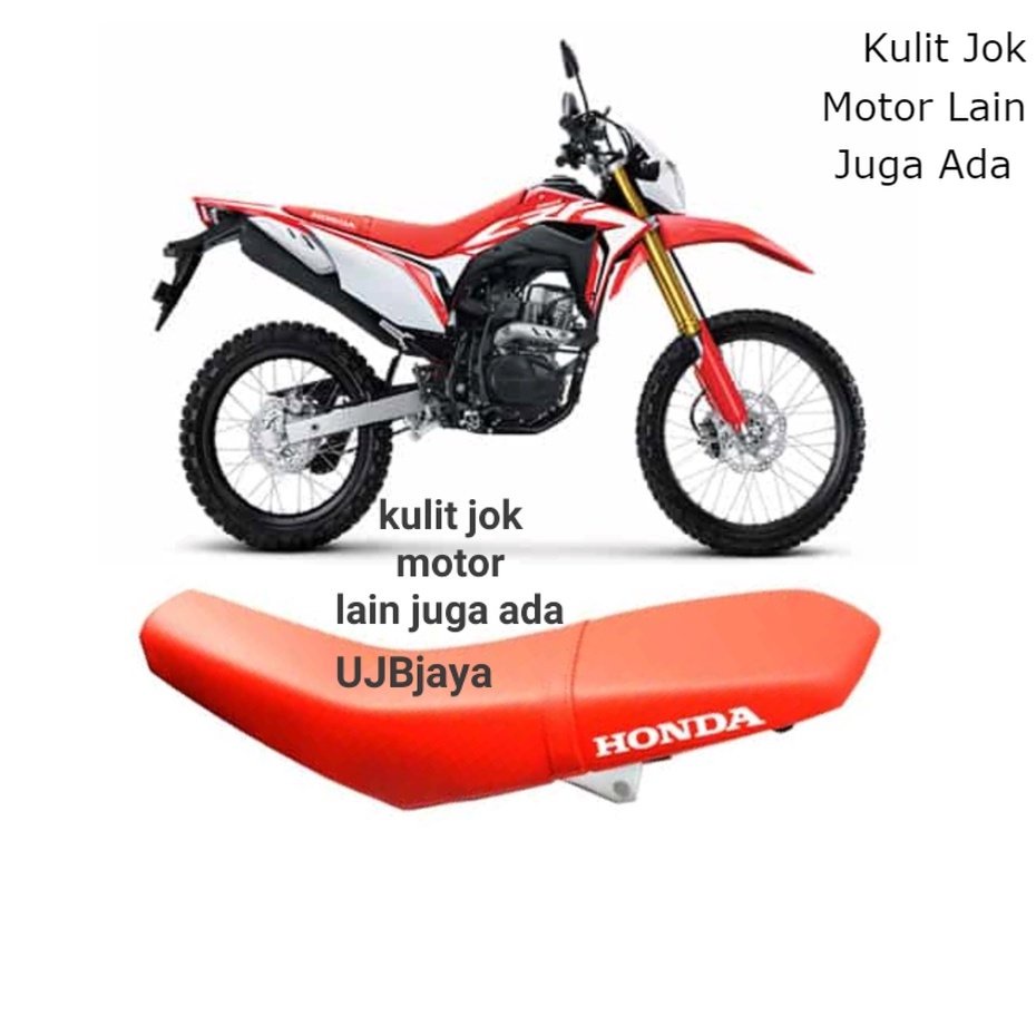 Sarung Jok Motor CRF 150 BAHAN ORI Kulit Jok Motor CRF 150 K2