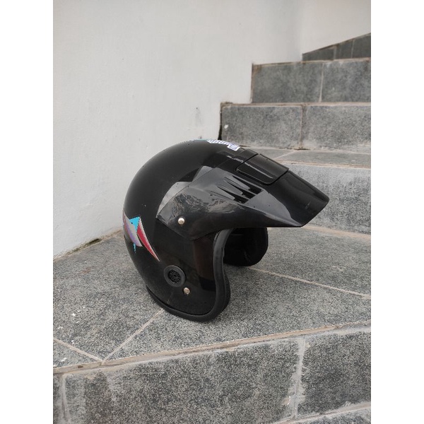 HELM JADUL HALFFACE VIGANO GAG DMI NOS GARIS