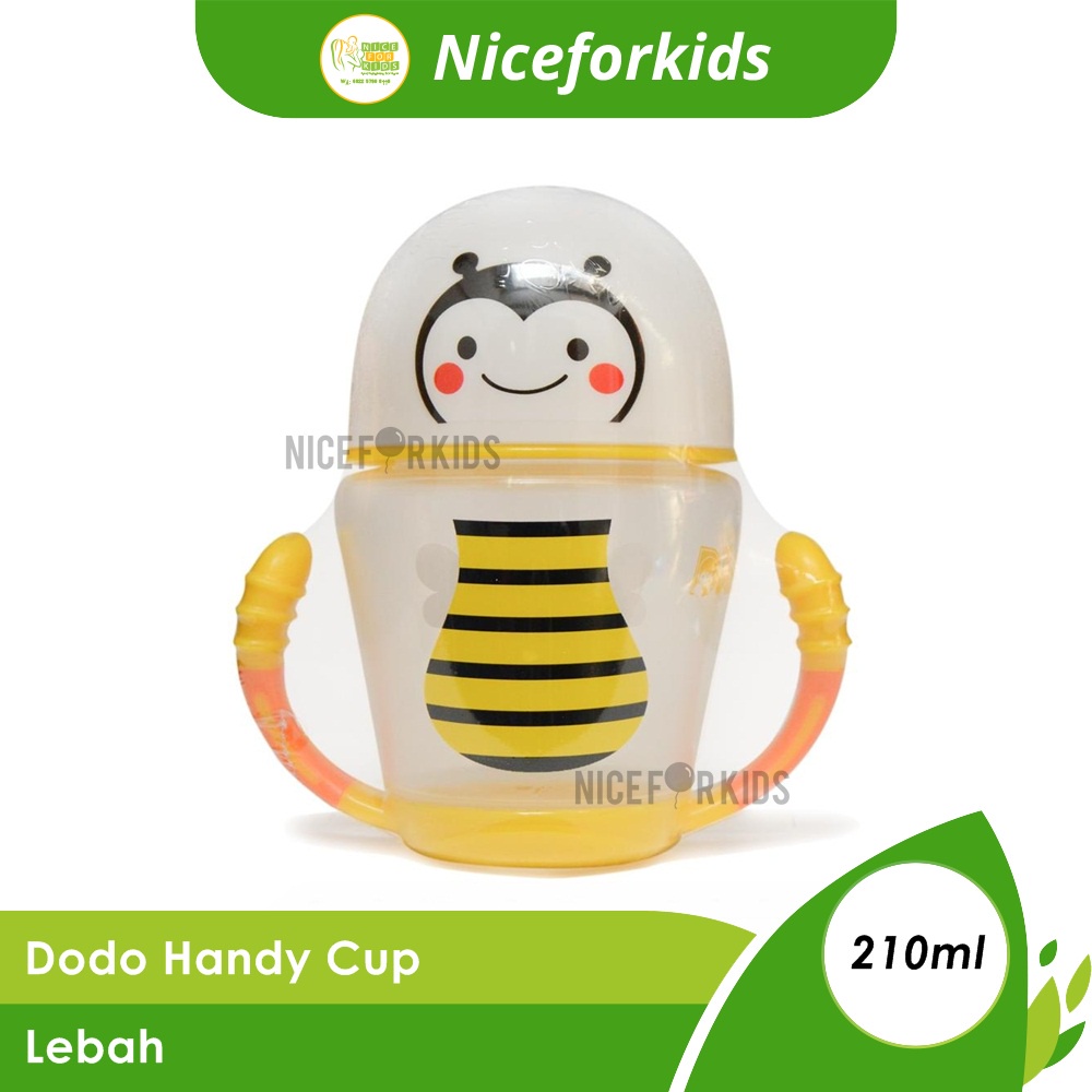 Dodo Handy Cup Gelas Anti Tumpah 210ML / Botol Training Cup