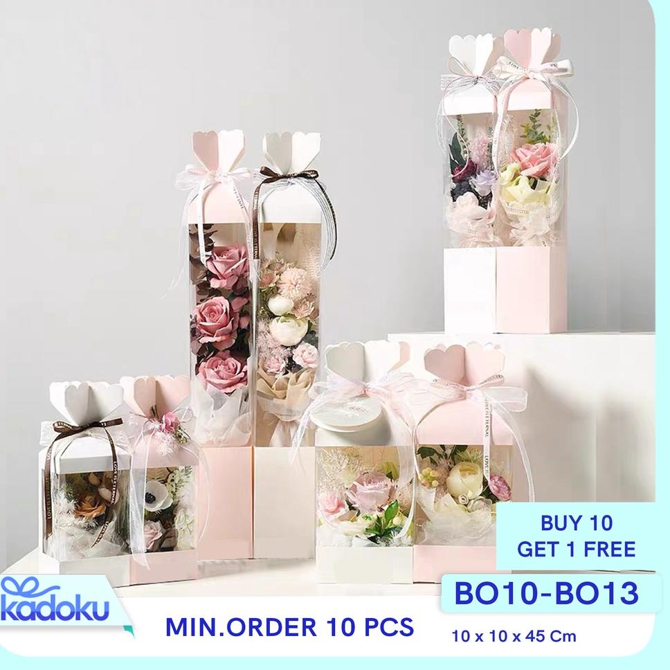 

V95 Box bunga / Flower box / Perlengkapan florist / Souvenir Flower I BO10-BO13 HARGA MURAH ㆁ