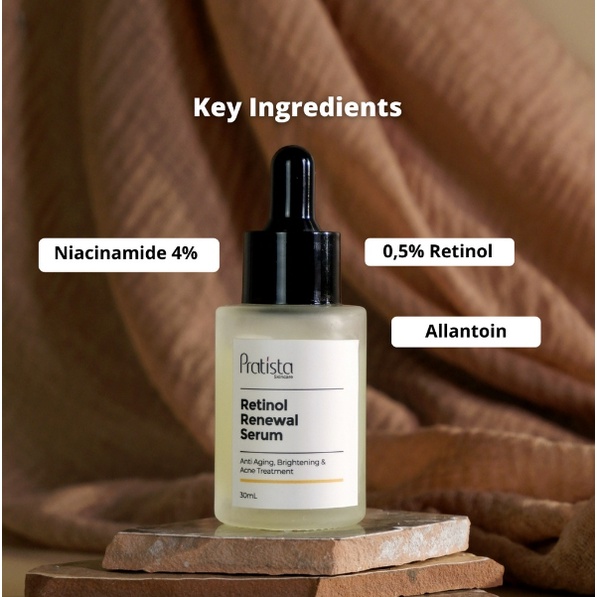 Retinol Renewal Serum 10ml &amp; 30ml - Pratista indonesia