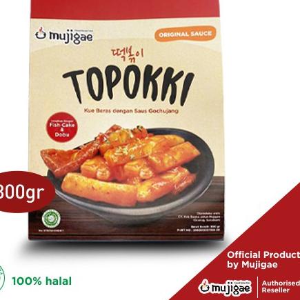 

♩ PAKET ISI 3 - Mujigae Topokki 300 gr / Teokbokki Instan / Tokpoki / Tteokbokki / Topoki ✩