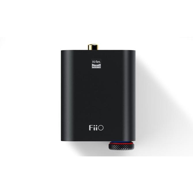 FiiO K3 DAC/Amplifier Portabel Hitam Aluminium 58x70x22mm