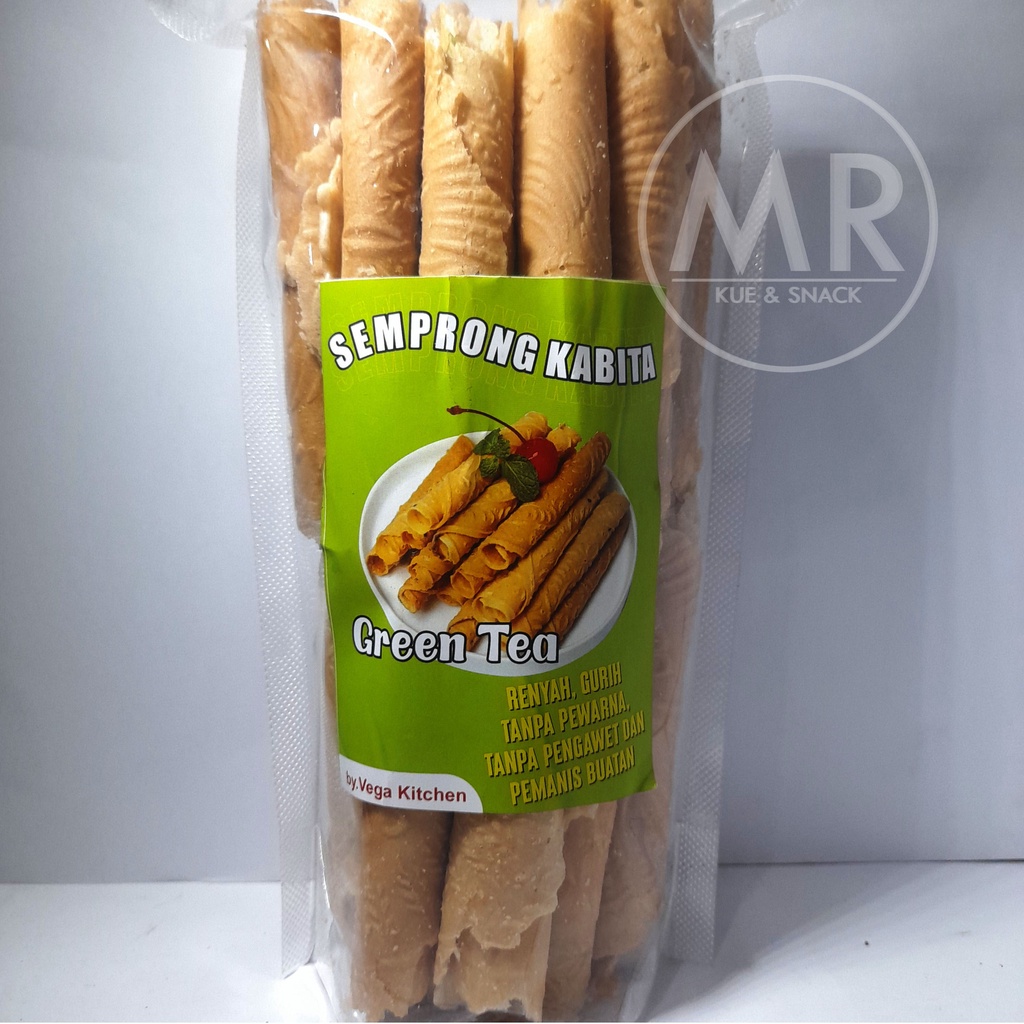 

Kue Semprong Greentea