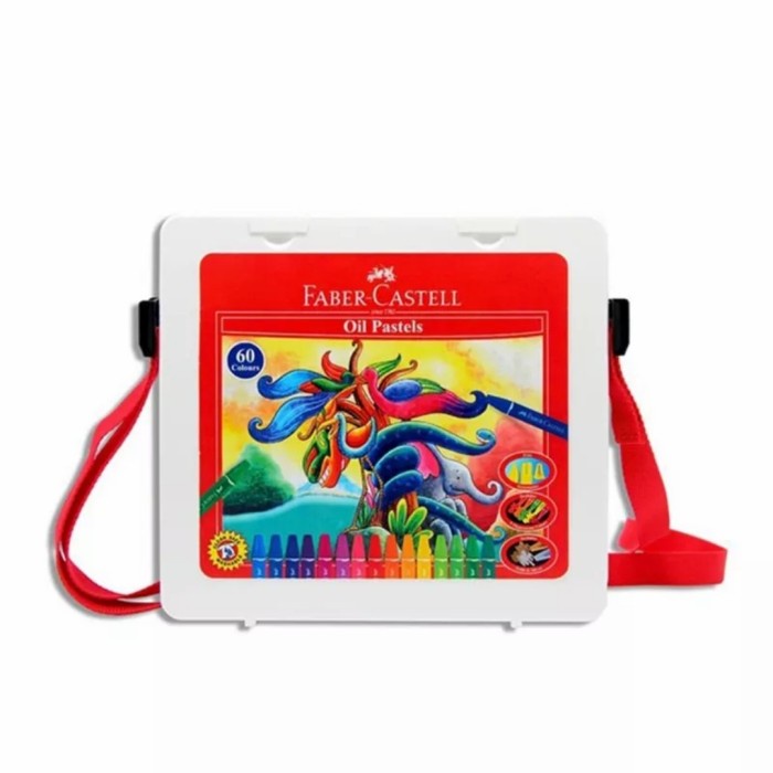 

Terlaris Faber-Castell Hexagonal Oil Pastel 60 Pcs Plastic Bag 120100Dvd