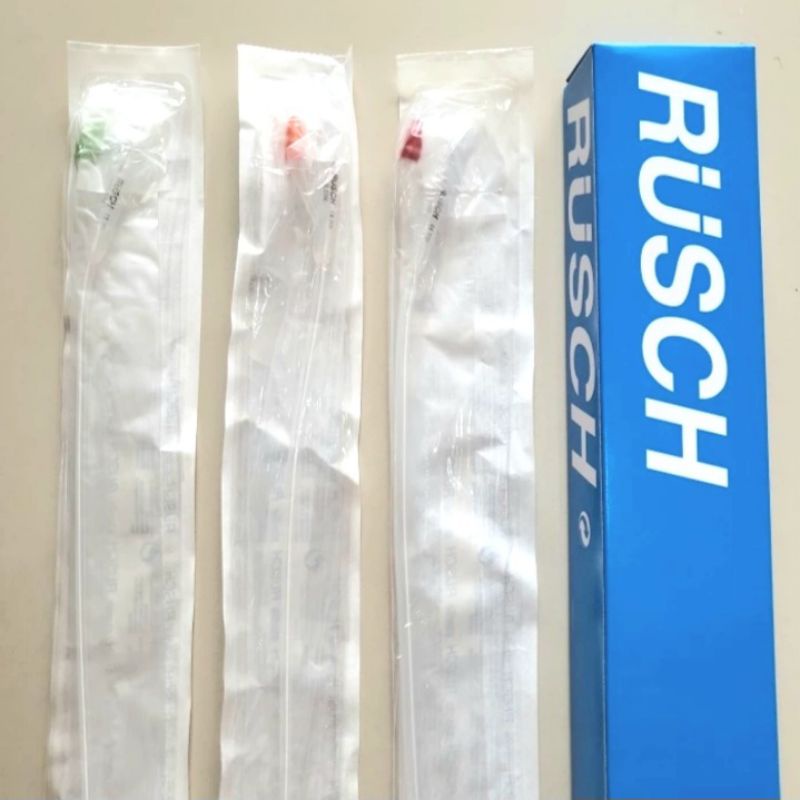 Foley Catheter Silicone Rusch ORIGINAL No 6 8 10 12 14 16 18 20 22 24