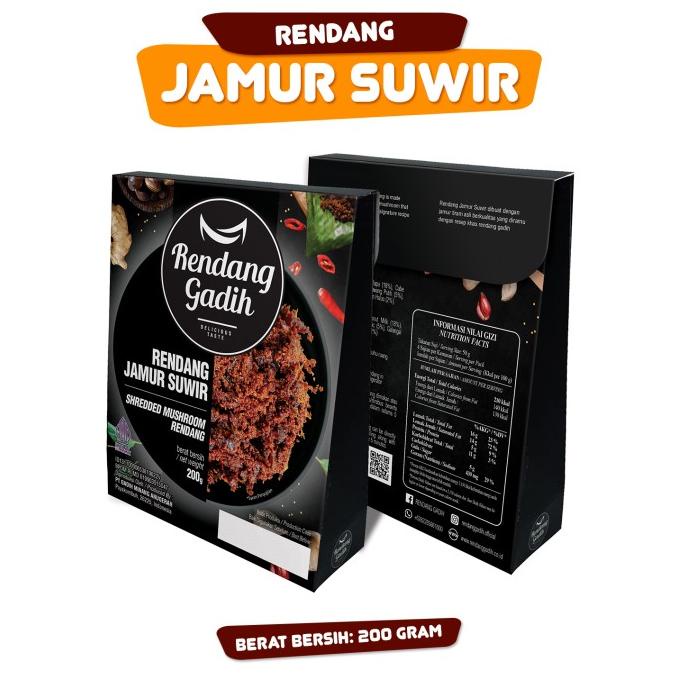 

Rendang Jamur Suwir - Rendang Gadih TERLARIS