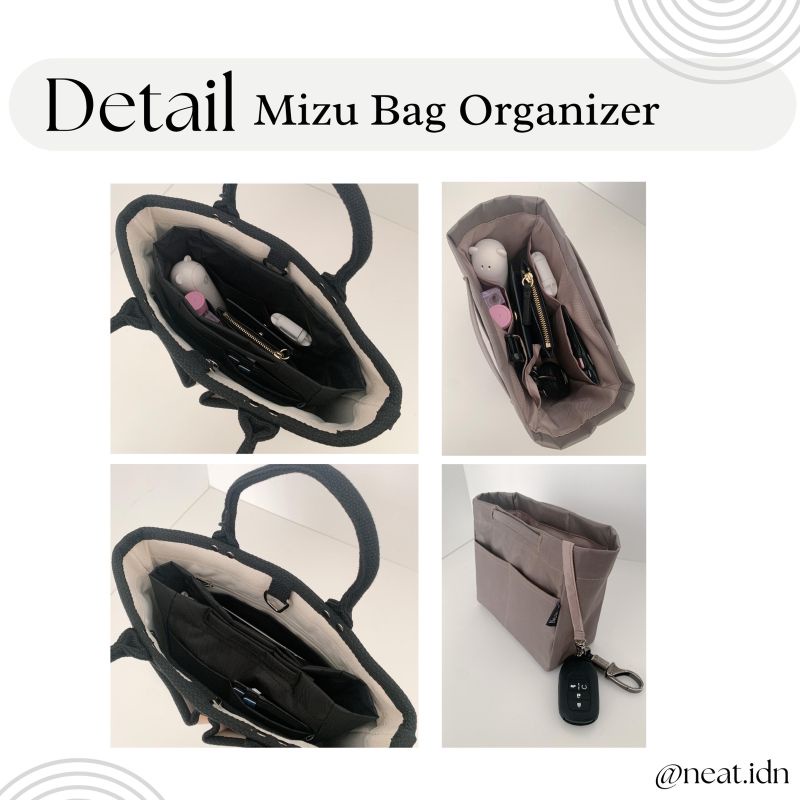 [Neat.] READY STOCK MIZU Bag Organizer Bag in Bag Organizer