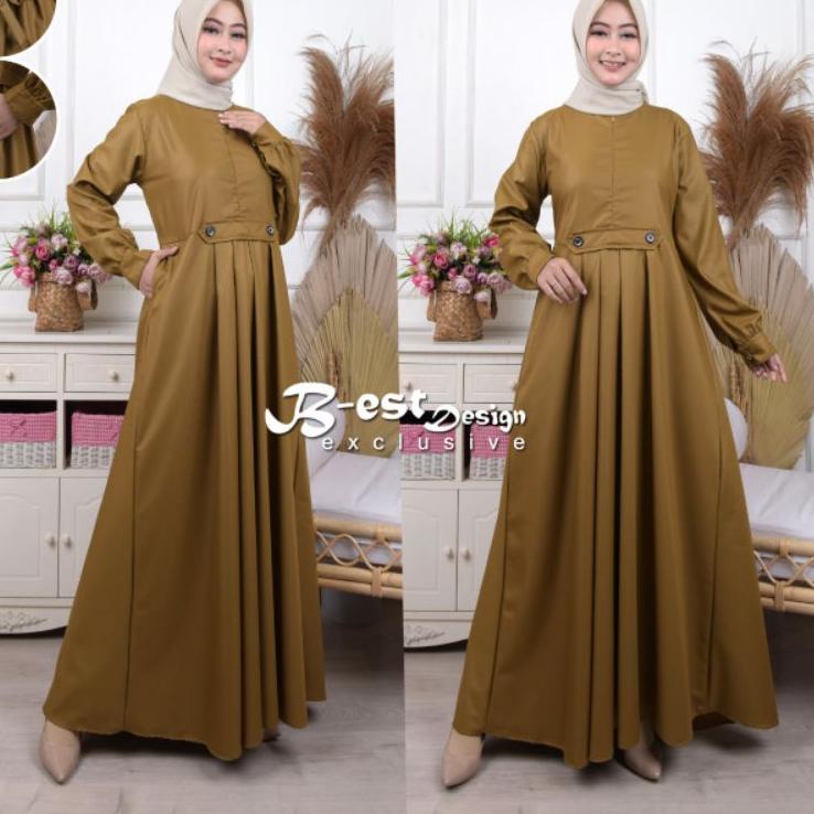 ☄ GAMIS DINAS KEKI PNS / PDH KATUN TOYOBO ♝