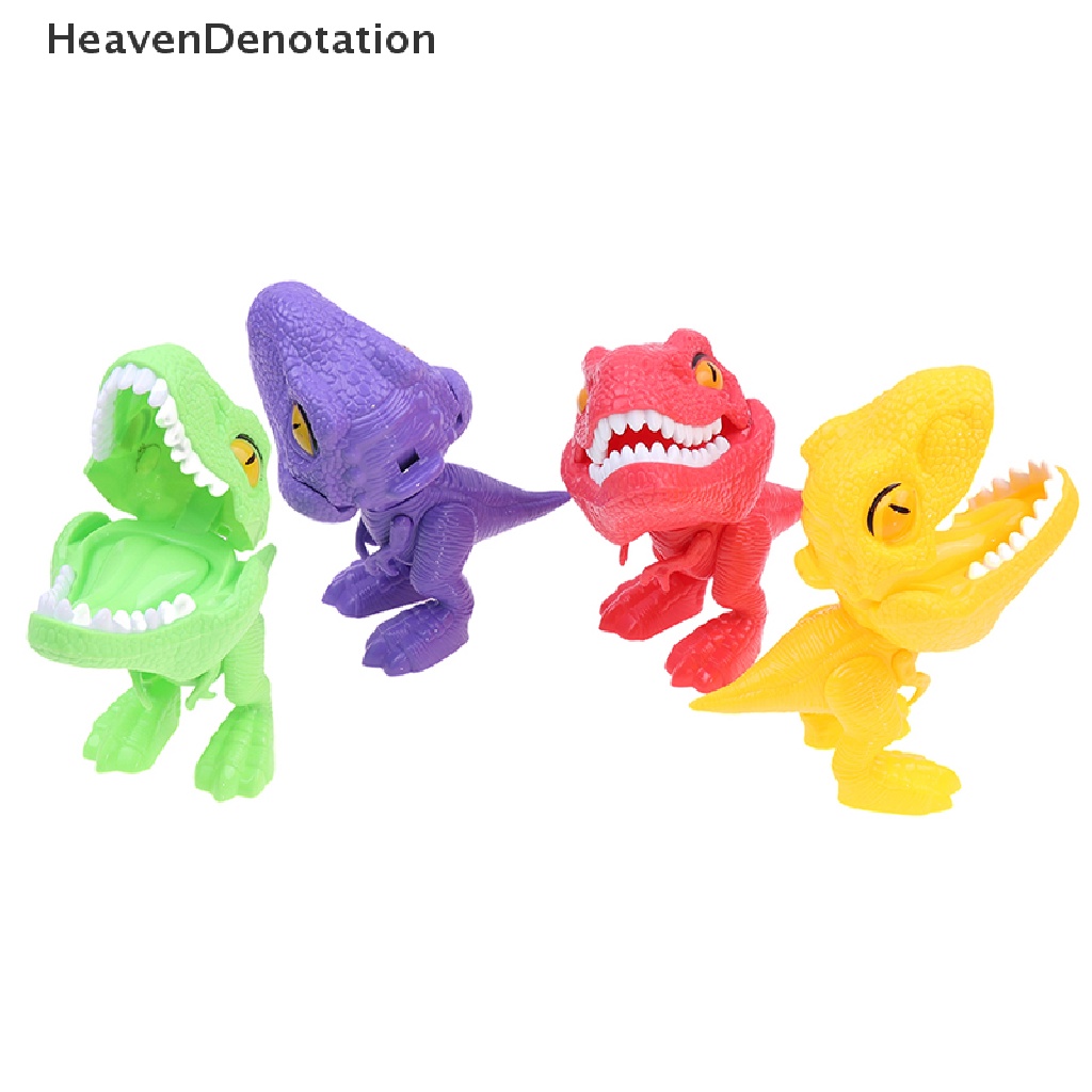 [HeavenDenotation] 10pcs/set Mainan Simulasi Dinosaurus Bermain set Montessori Mainan Edukasi HDV