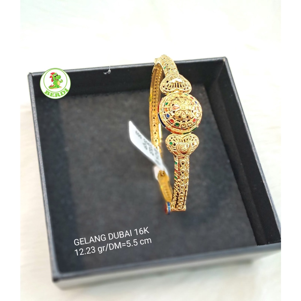 Gelang dubai kadar 700 16k wanita dewasa terbaru