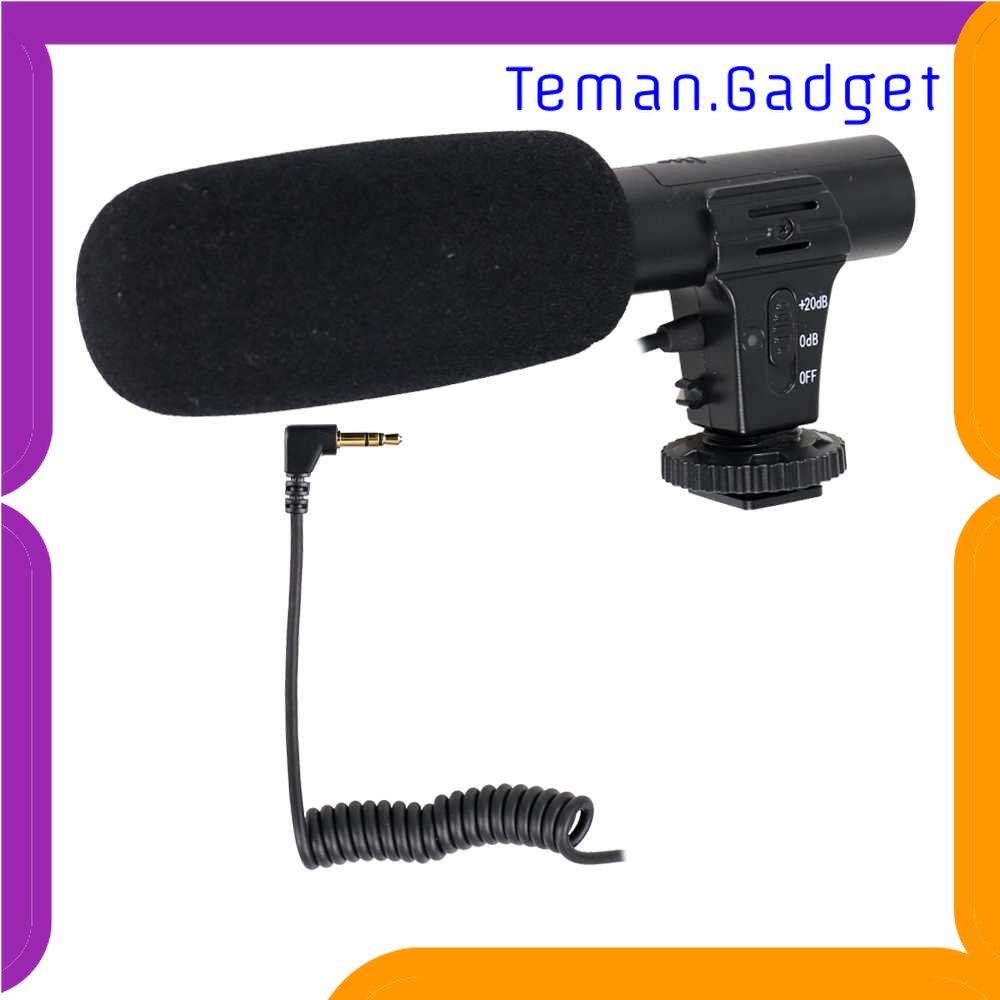 TG - KMR TaffSTUDIO Shotgun Microphone untuk DSLR - MIC-05