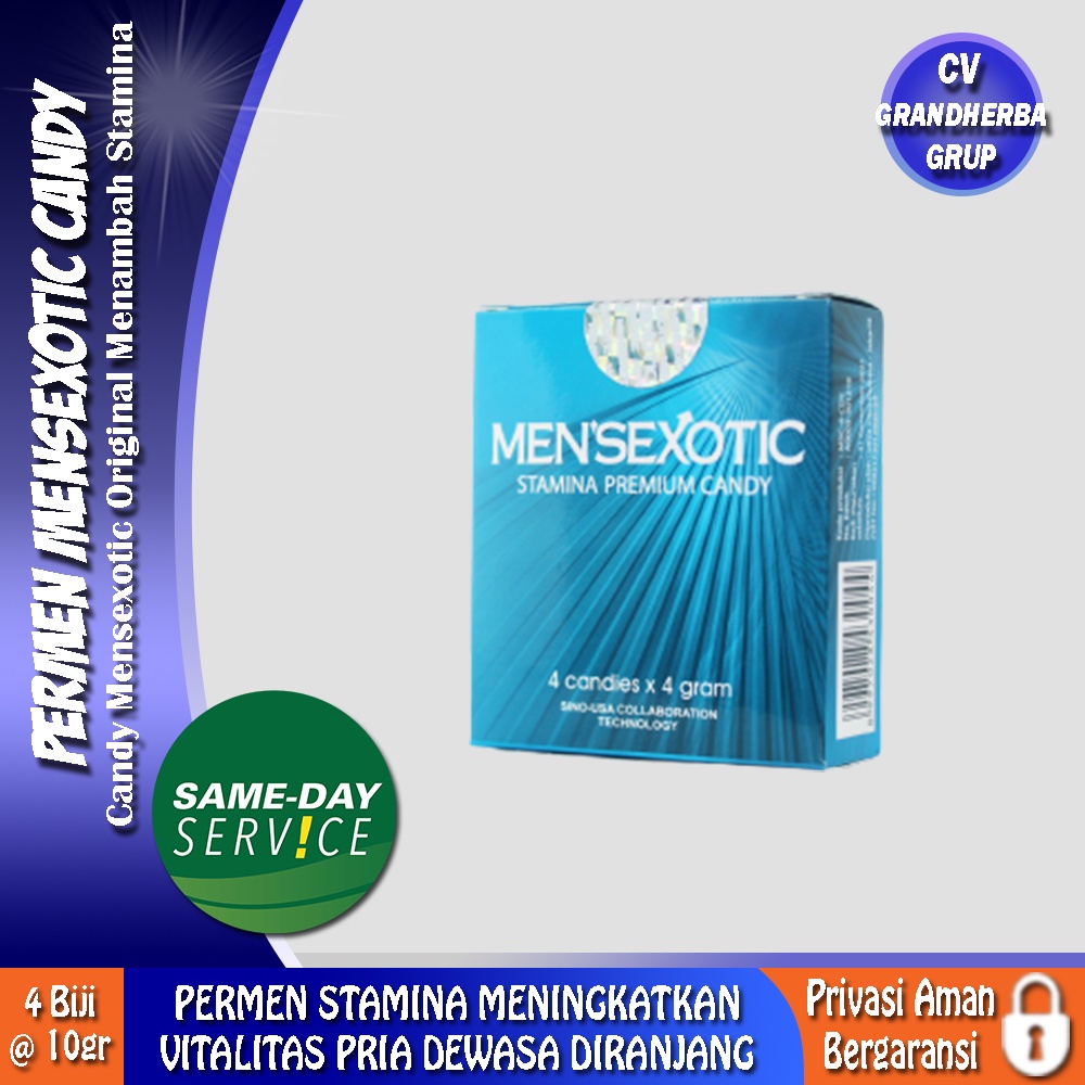 Permen Men sexotic 4 pcs ORIGINAL