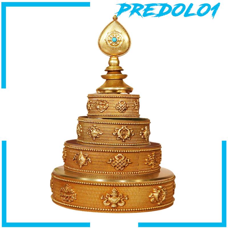 [Predolo1] Manzanar Pan Tray Buddha Tibet Persembahan Buddha Tembaga Menguntungkan