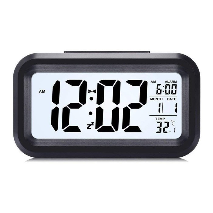 Jam Meja Digital / Jam Weker Pintar / Digital Smart Alarm Clock