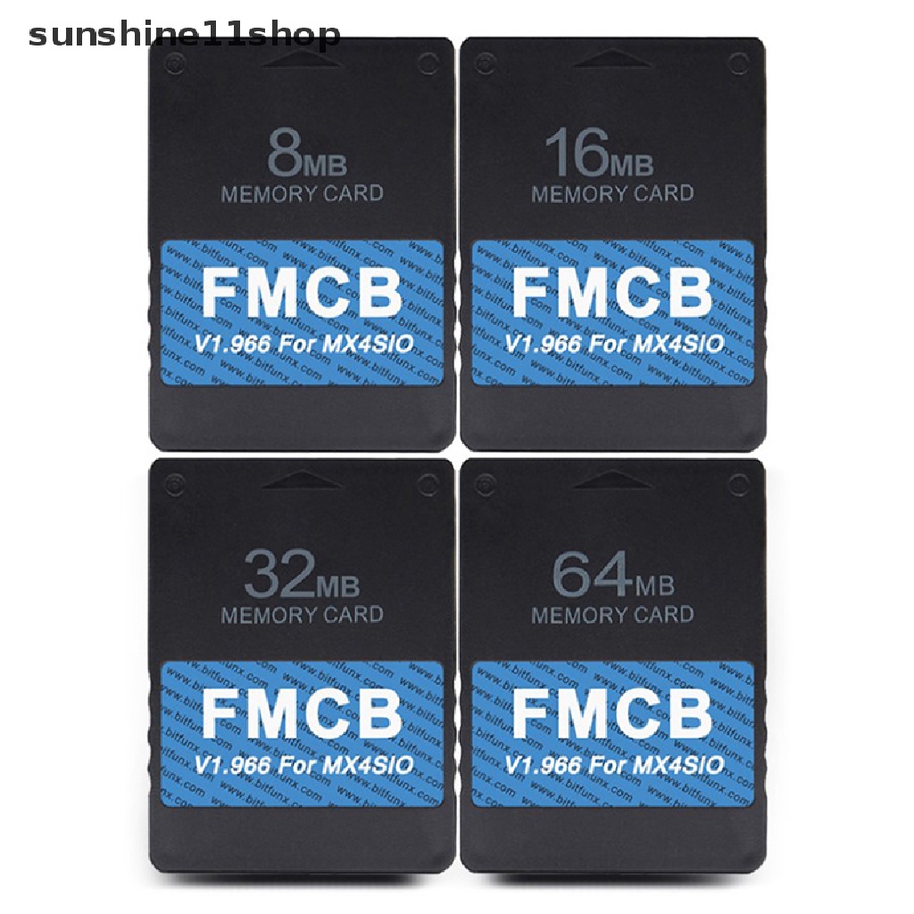 Sho Untuk Ps2 MX4SIO SIO2SD Card FMCB Program Card Mesin Tebal V1.966/Mesin Tipis Fortuna Card Adapter N