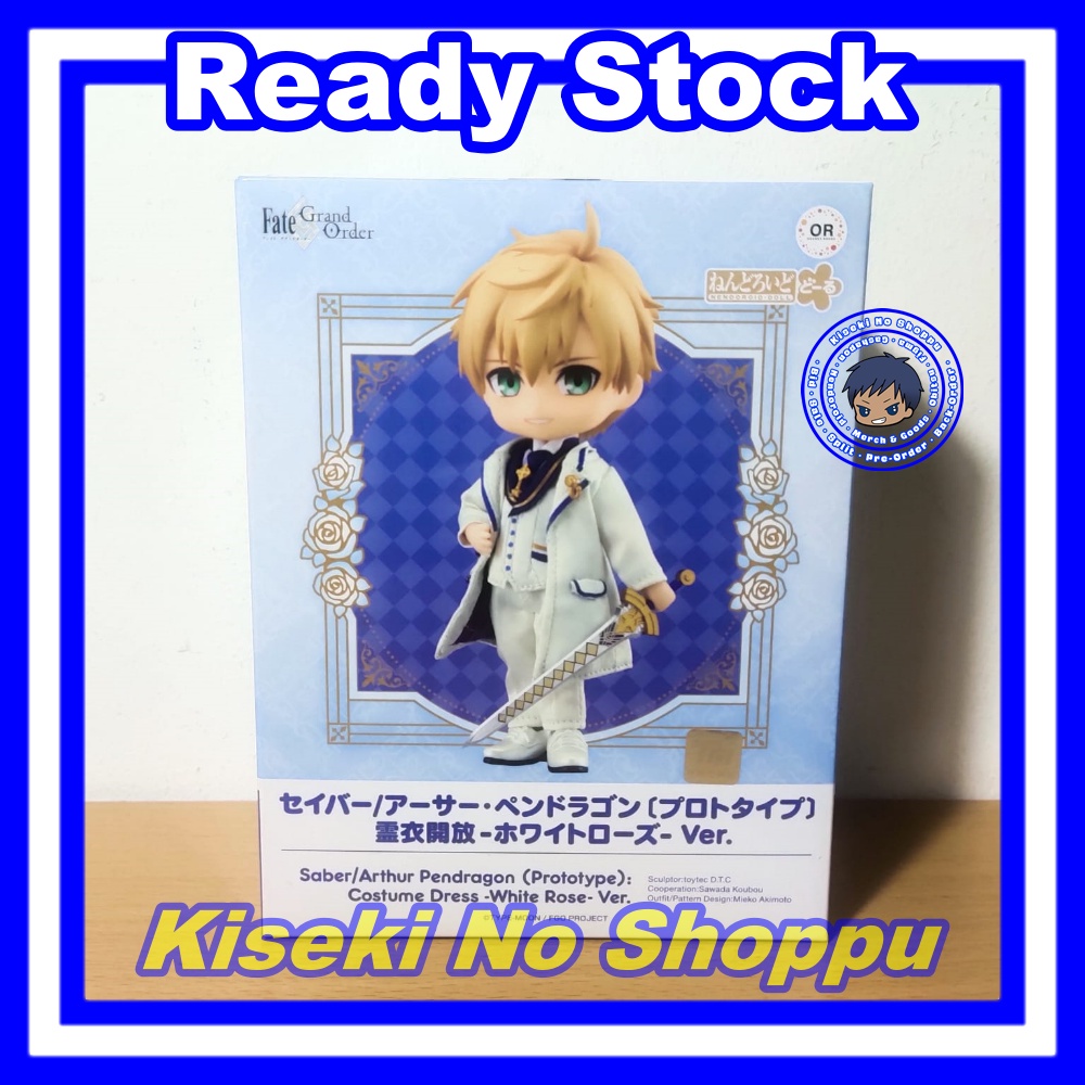 Nendoroid Doll Saber/Arthur Pendragon (Prototype) -White Rose- Ver.