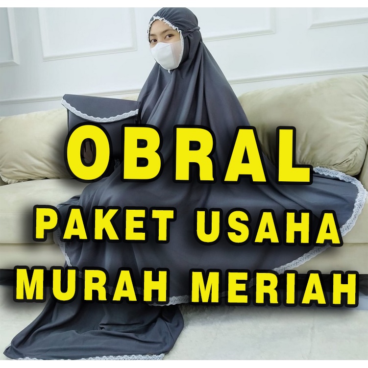 PAKET USAHA 25 MUKENA HYGET PREMIUM HARGA LEBIH MURAH