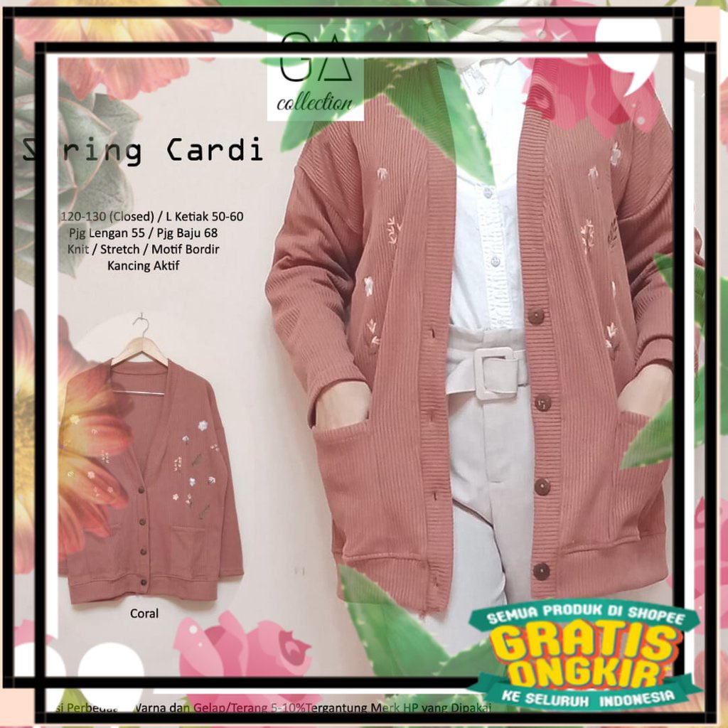 CARDIGAN WANITA TERBARU / CARDIGAN JUMBO WANITA / fusia