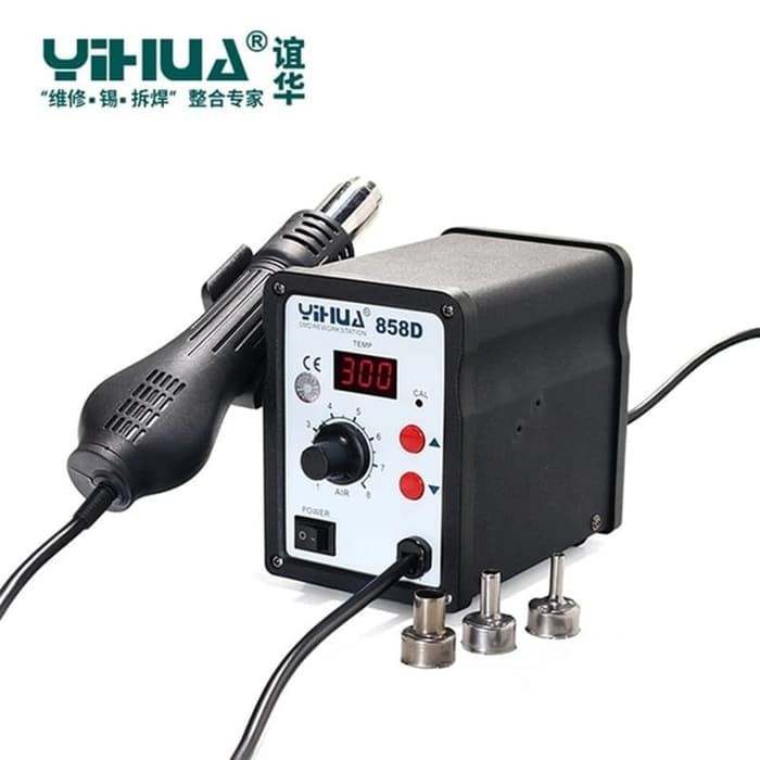 YIHUA 858D 858 Desoldering Blower Heat Gun SMD Rework Solder Station