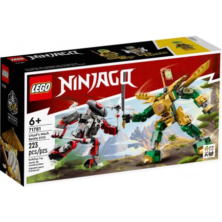 Lego 71781 Ninjago Lloyd's Mech Battle EVO