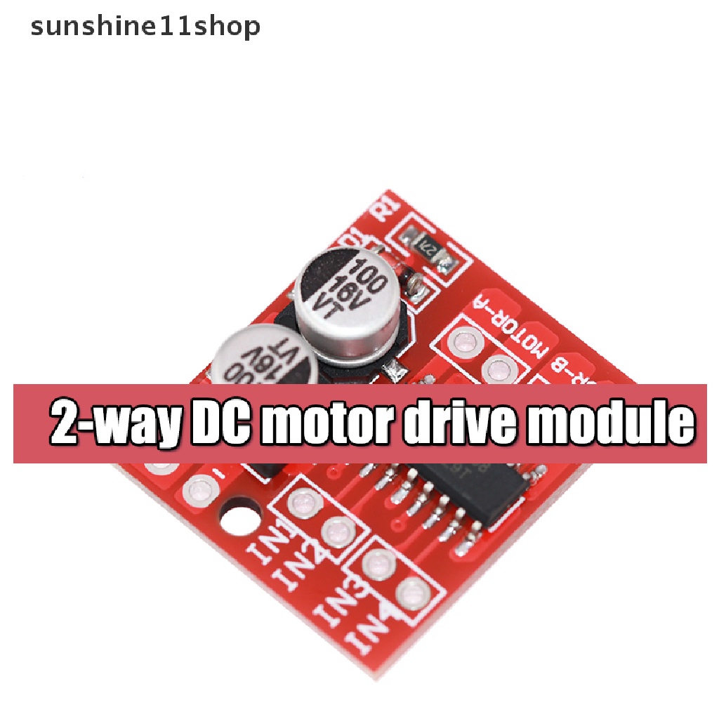 Sho Modul Penggerak Motor DC Bolak Balik PWM Speed Dual H Bridge Stepper Motor Mini Victory L298N N