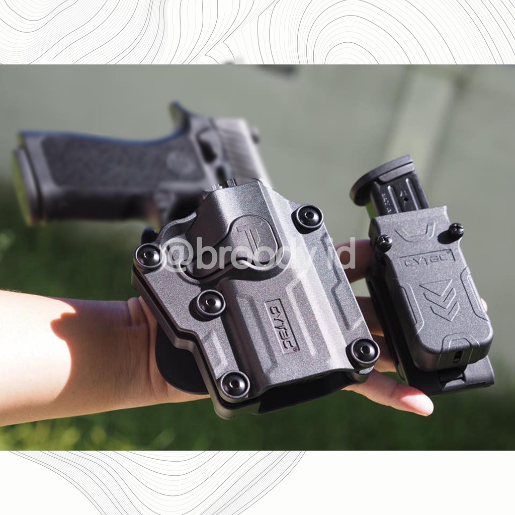 BROODY - Holster Cytac Megafit Universal Untuk Berbagai Jenis P1stol