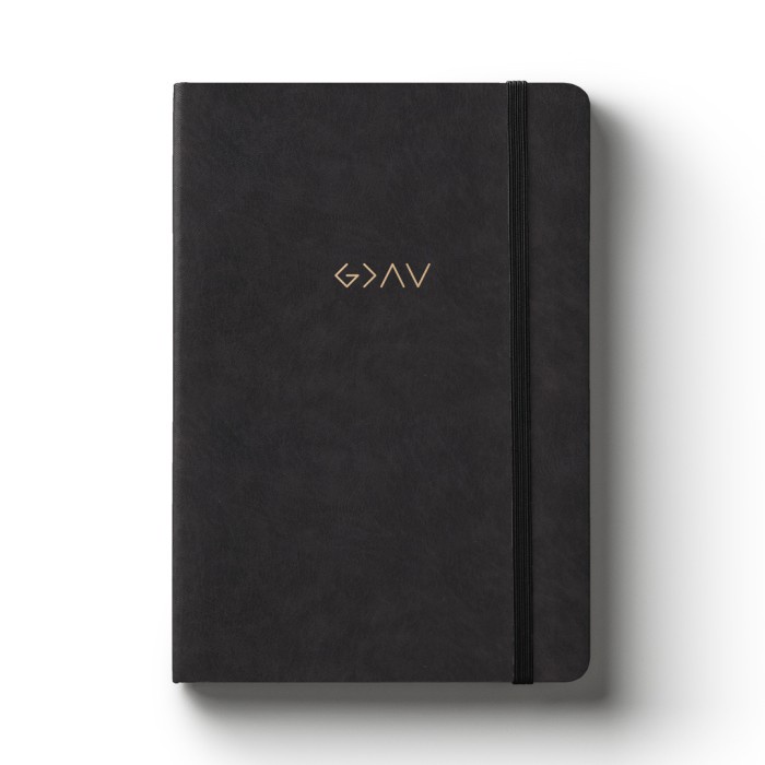 

Best Seller A5 Black Faith Journal