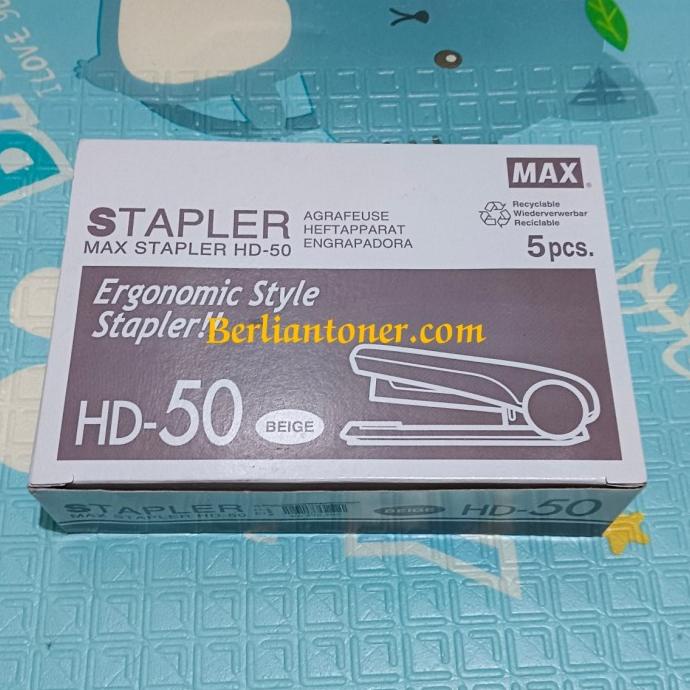 

STAPLER MAX HD50 Original JAPAN(1dus) isi 5pcs