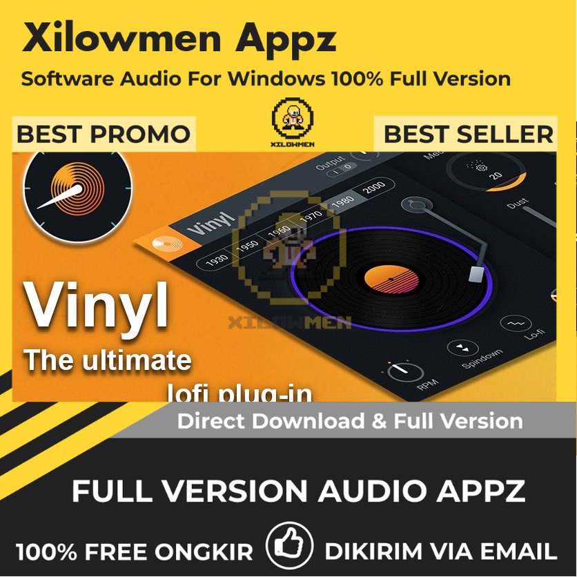 [Full Version] iZotope Vinyl Pro Lifetime Audio Software WIN OS