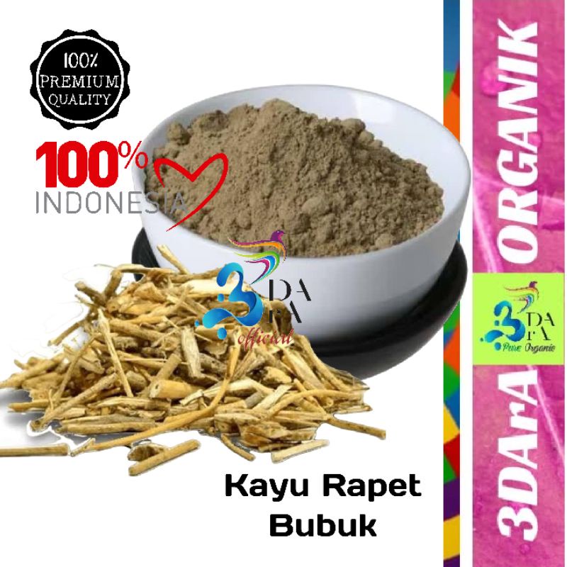 

Bubuk Kayu Rapet 500gr Premium Murni Tanpa Campuran
