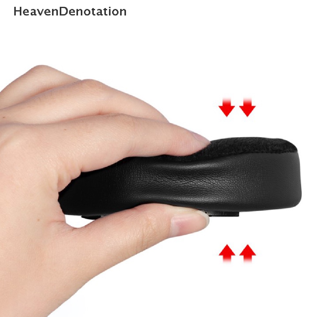 [HeavenDenotation] 1pasang Busa Bantalan Telinga Bantalan Earpad Kulit Untuk HIFIMAN SUNDARA HE-400 HE400I HE400S HE-4XX HE-4XXs HE500 HE560 Headphone HDV