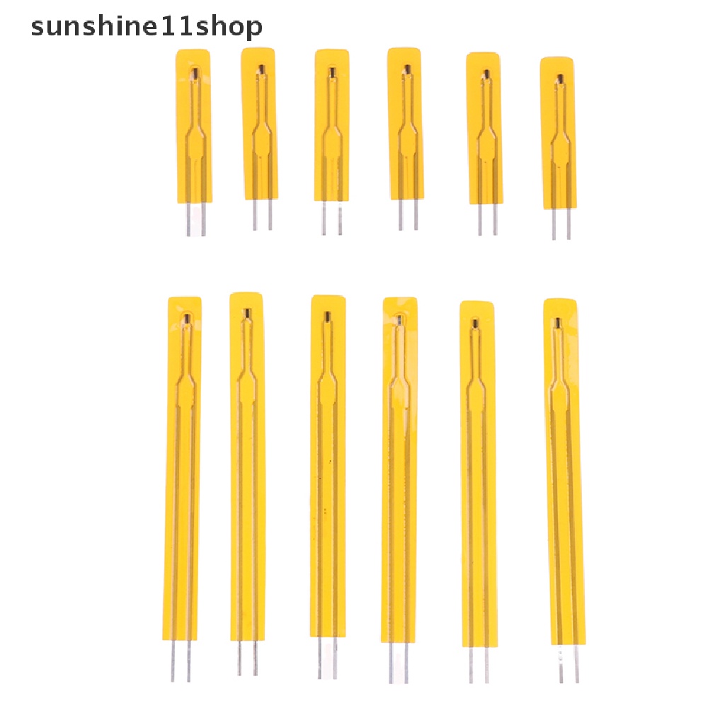 Sho 10pcs Termis NTC Film Tipis 2.5cm 5cm 395010k 50K 100K MF5B Smd1% 5% Sensor Suhu N